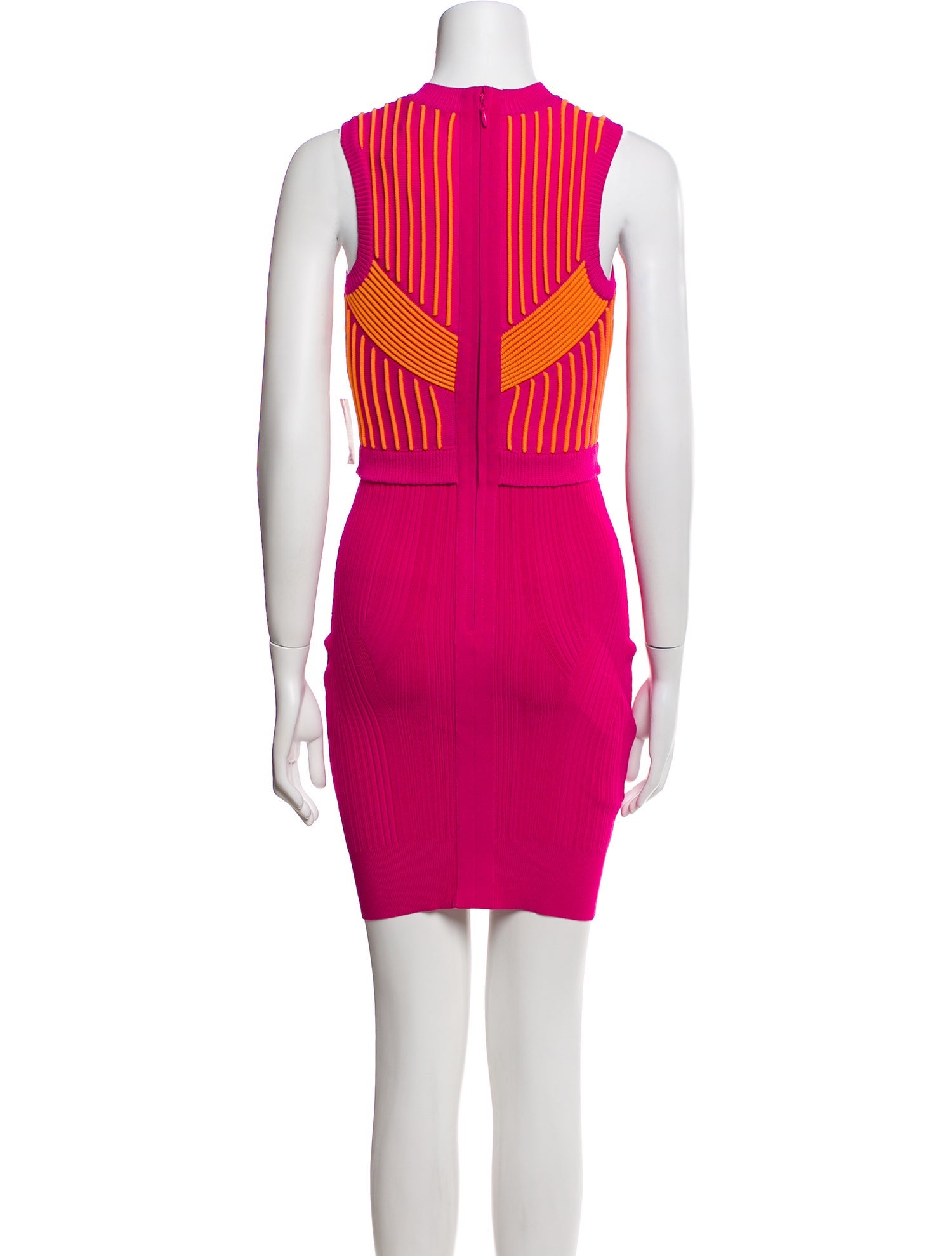 Herve Leger Striped Mini Dress w/ Tags